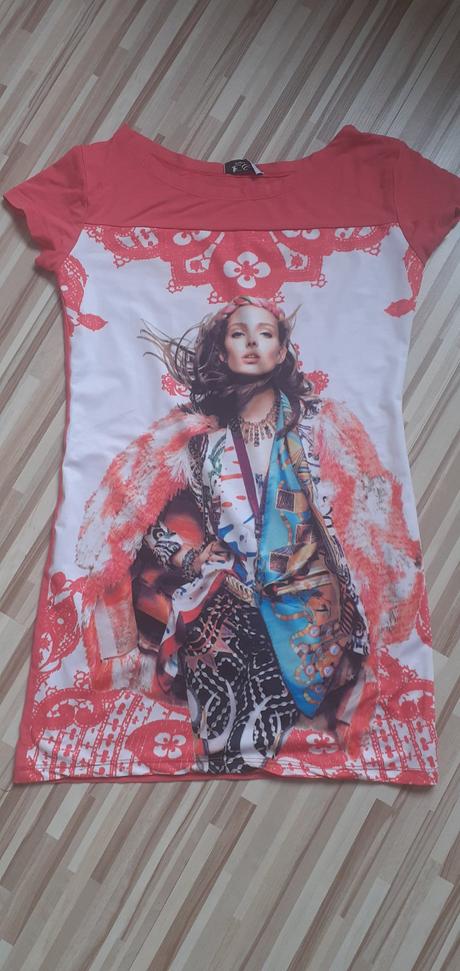 Predĺžené tričko/minišaty, xs