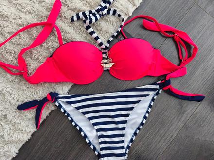 Dvojdielne push up plavky, 36 / s