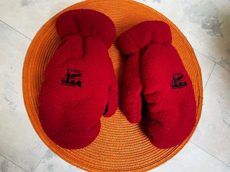 Hrubé duplované rukavice,