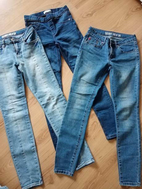 Dámske rifle skinny, 34