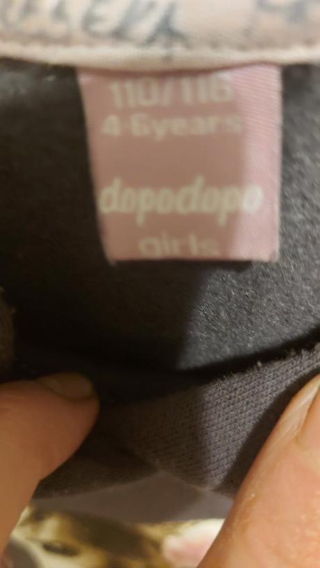 Predám dievčenskú mikinu veľ.110-116, dopodopo,110