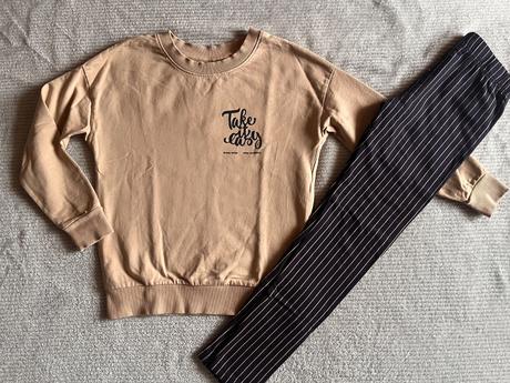 Mikina + legíny, pepco,140