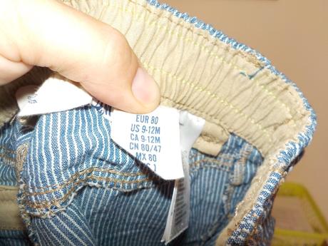 Bavlnené nohavice h&m, h&m,80