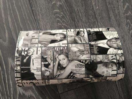 Listová nezvyčajná kabelka,