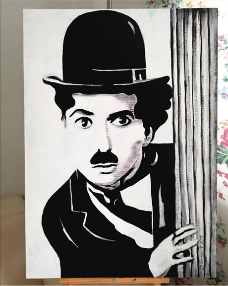 Obraz charlie chaplin, 