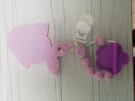 Hryzatko aj klip na cumlíky-rybička, 