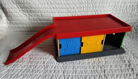 Drevená garáž ikea lillabo s rampou, 
