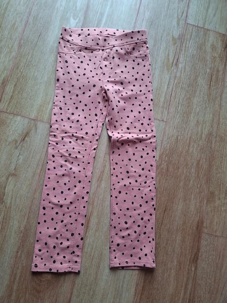 Nohavicové legíny zn.h&m 134, h&m,134