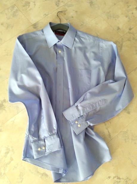 Kvalitná košeľa/easycare č.43, marks & spencer,43