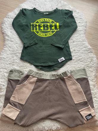 Tricko a teplaky rebel, rebel kids,104