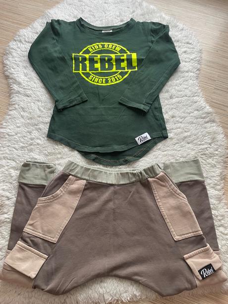 Tricko a teplaky rebel, rebel kids,104