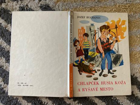 Chlapček husia koža a ryšavé mesto-prvé vyd.1967,