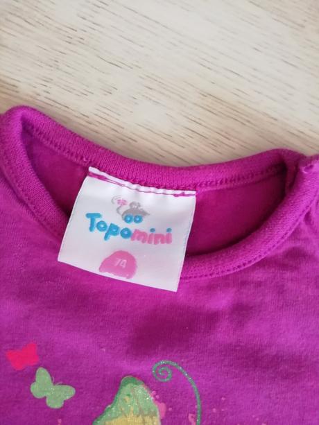 Tričká, topomini,74