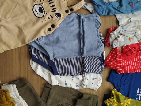 Balík oblečenia chlapec 74, 68–80