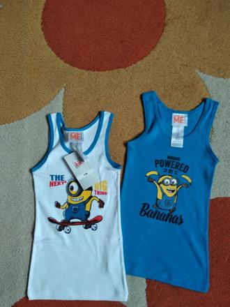 2ks detské mimoň tričká, 116