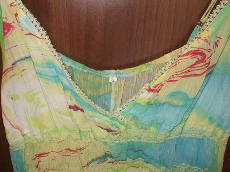 Vzdušná tunika na ramienka, l