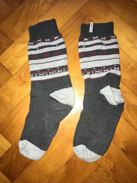 2 páry - hrubé ponožky, 38