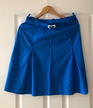 Kráľovsky modrá sukňa s opaskom, m/38, m