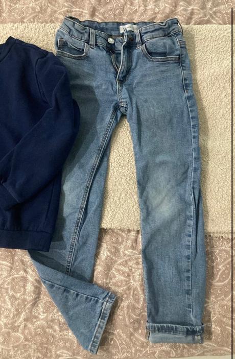 Chlapčenská mikina, rifle, boxerky, adidas,128