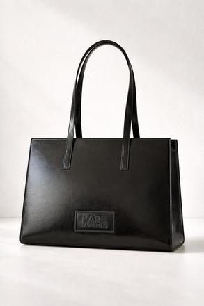 Karl lagerfeld k/stone tote bag čierna, karl lagerfeld
