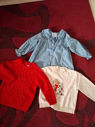Vianočné pulóvre, h&m,86