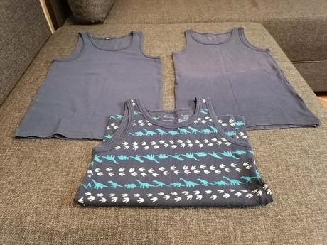 3x tielko, veľ. 110/116, lupilu,110