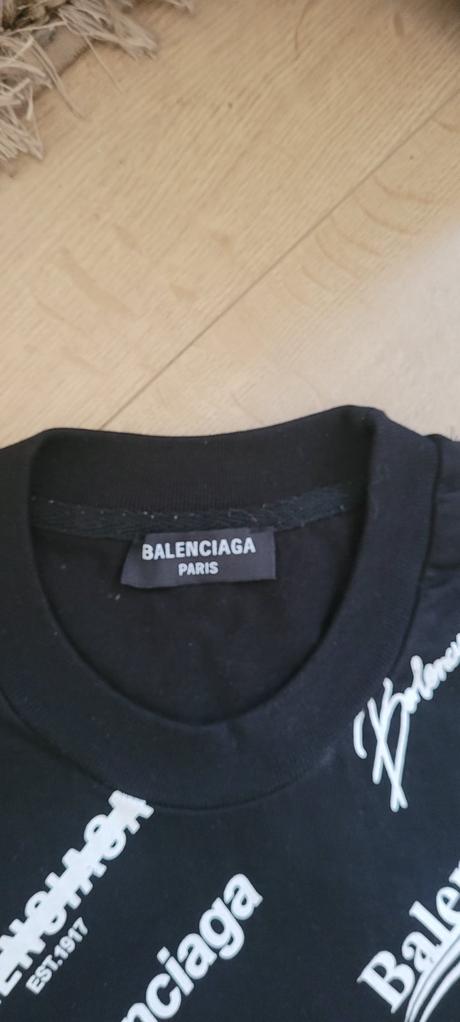 Tricko s krátkym rukávom balenciaga, xl