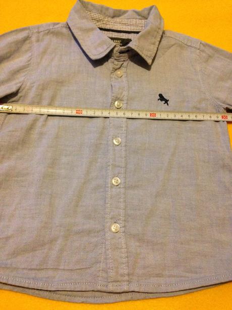 Bledomodrá kosela, h&m,80