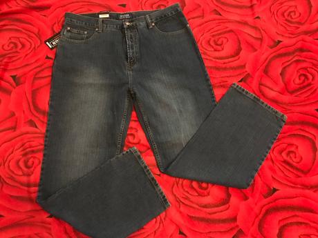 Pánske modré rifle, xl