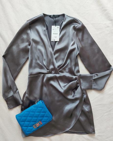 Nádherné saténové šaty značky zara, pc 40 eur, zara,m