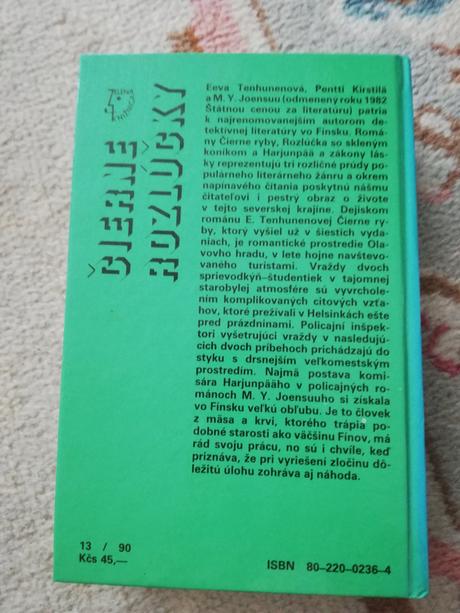 Eeva tenhunenova - čierne rozlúčky, 