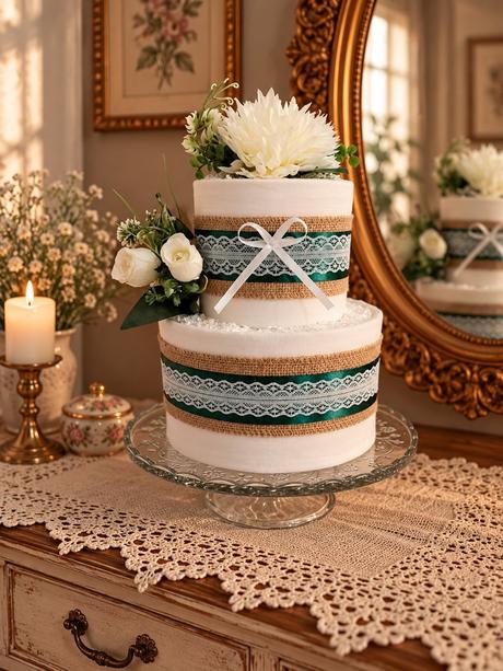 Plienková torta smaragdová záhrada - mini,