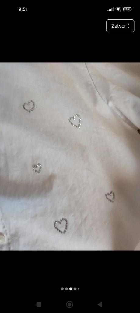 Detská košeľa, zara,152