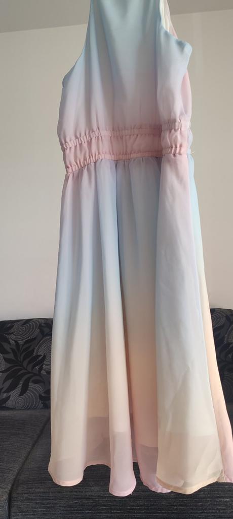Šaty dúhové, h&m,146