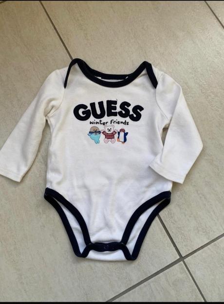3ks body guess s dlhým rukávom za balíček, guess,56