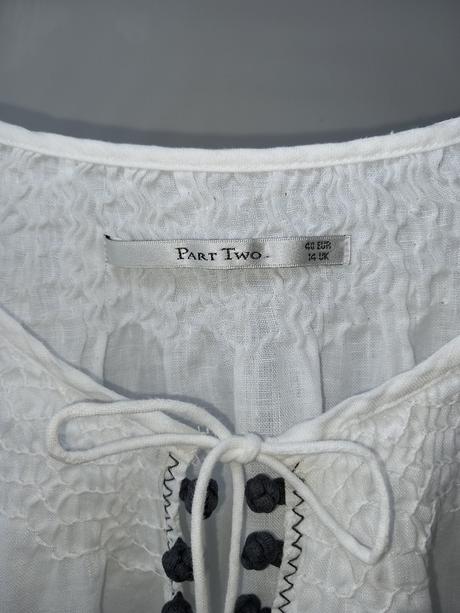 Part two ľanová blúzka 40/m/l, l