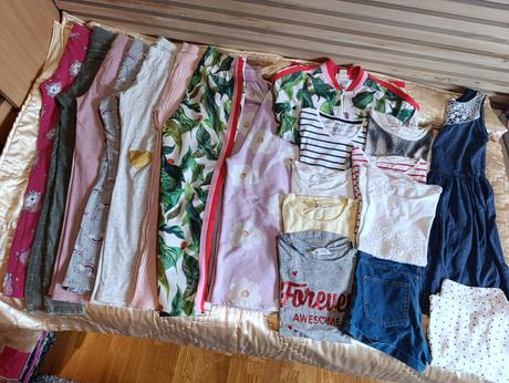 Dievčenský značkový balík hm 134/140, 122–134