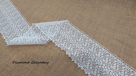 Krajka 100 mm - biela,