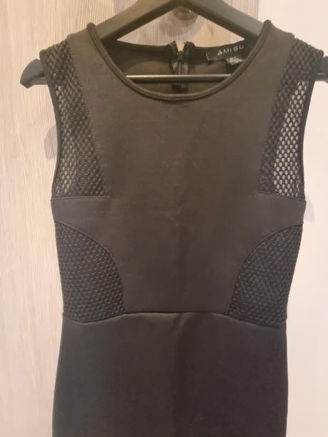 Čierne šaty amisu, amisu,l