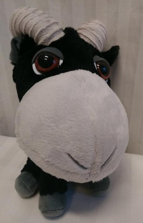 Plyšový čierno biely capko, big headz, 26 cm, 