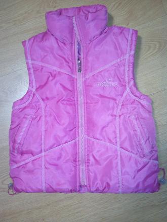 Vetrovka bez rukávov, 128