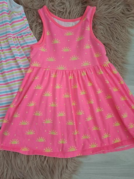 2x krásne letné šaticky 98, f&f,98