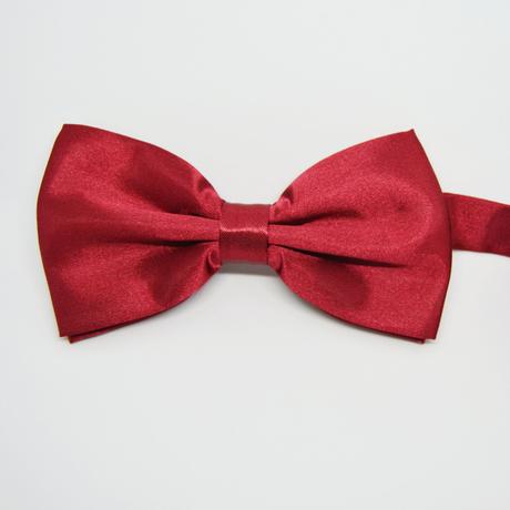 Jednoduchý saténový motýlik dospelácky,