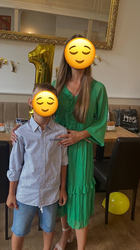 Zara dlhe zelene saty xs, zara,xs