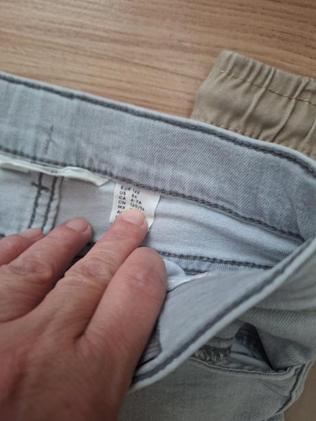 Nohavice 122, h&m,122