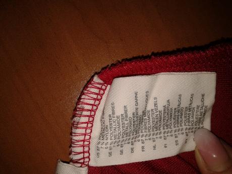 Červené šaty h&m veľ.38, h&m,s