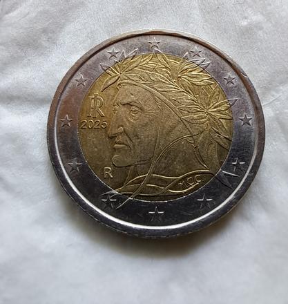 2 eur taliansko 2025,