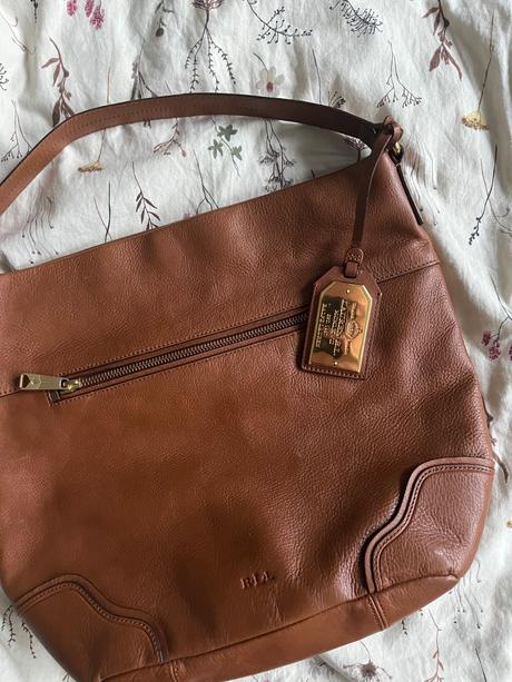 Kabelka ralph lauren kožená, ralph lauren