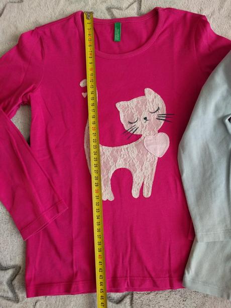 Tričká veľ.110/116 benetton, benetton,110