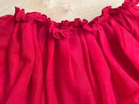 Sukňa červená 6-8 rokov, dopodopo,128